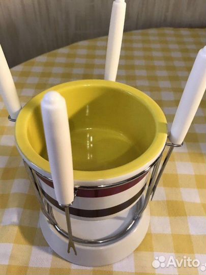 Набор для фондю шоколадного из Италии новый