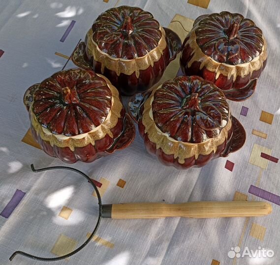 Горшочки для запекания (комплект 4 шт)