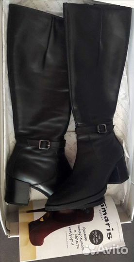 Сапоги натуральная кожа Tamaris