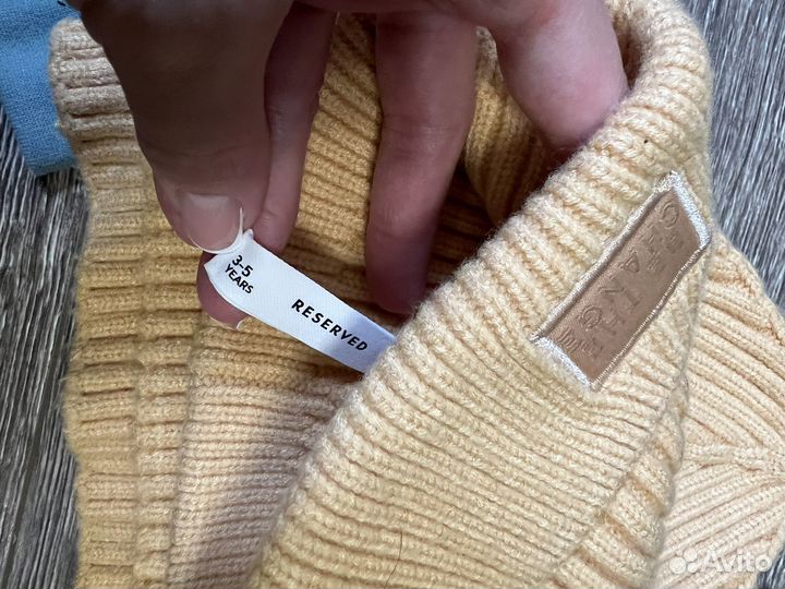 Комплект шапка и снуд