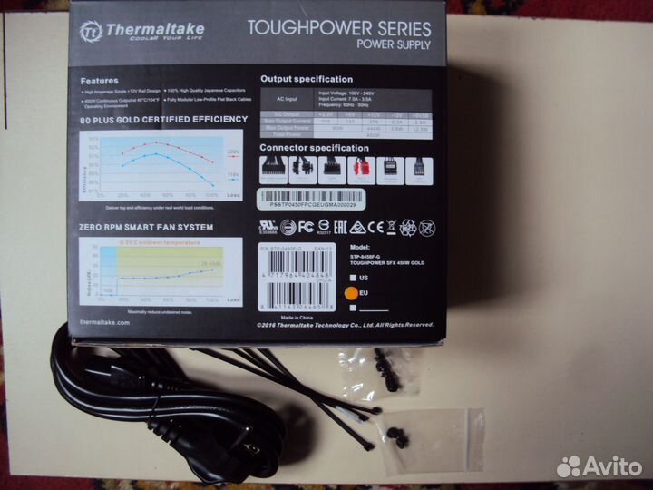 Блок питания thermaltake SFX 450W