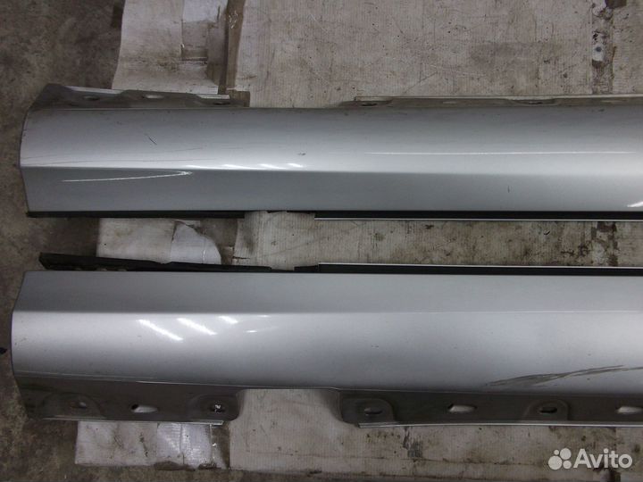 Накладки на пороги Мерседес С203