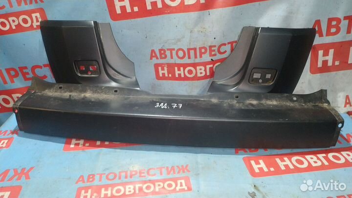 Задний бампер Рено Сценик 2