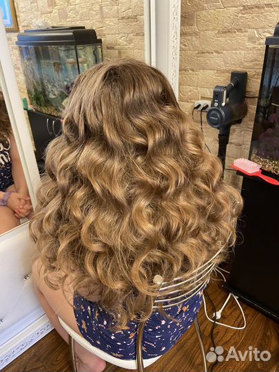 Локоны прически уфа