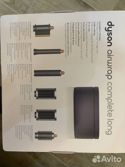 Стайлер dyson airwrap complete long