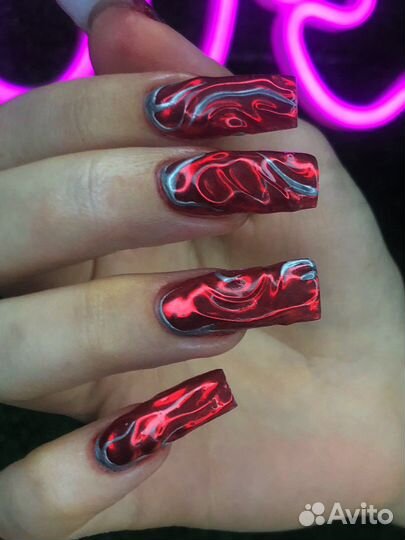 Маникюр с покрытием