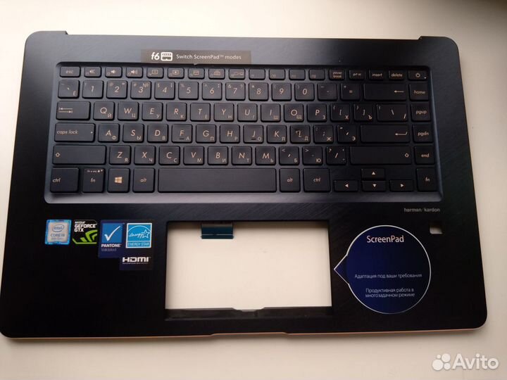 Топкейс (топ-панель) для Asus ZenBook Pro ux550gd