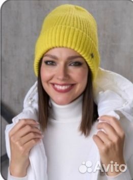 Комплект шапка и шарф (манишка) женские