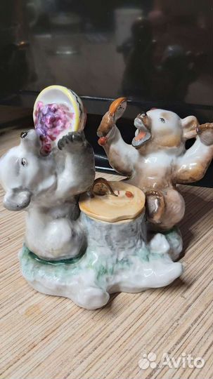 Чернильница, Мишки,1950г