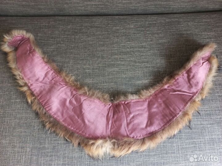 Меховой воротник песец