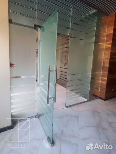 Стеклянные алюминиевые перегородки для офиса