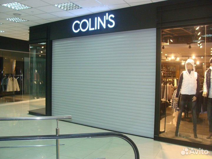 Рольставни для торговых центров в началии