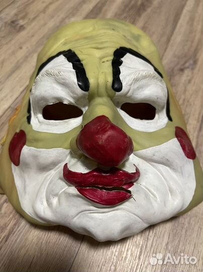 Маска клоуна латекс