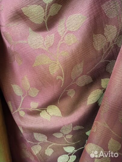 Шторы цветочные