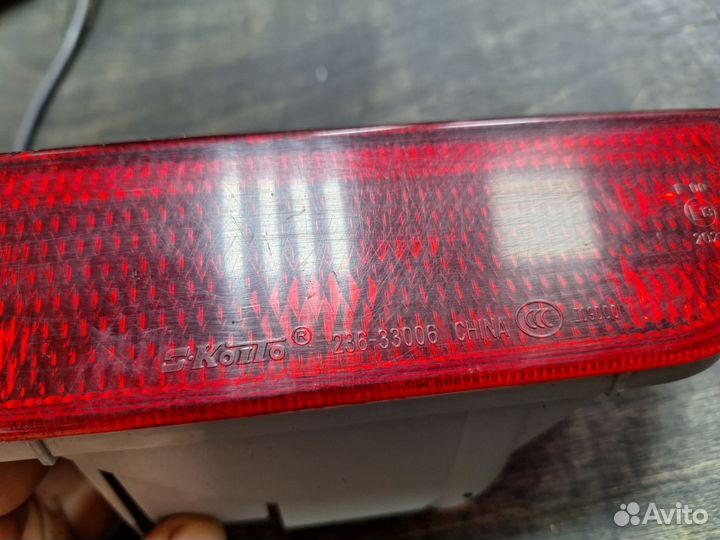 Фонарь в бампер nissan almera g15