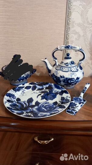 Гжель разное