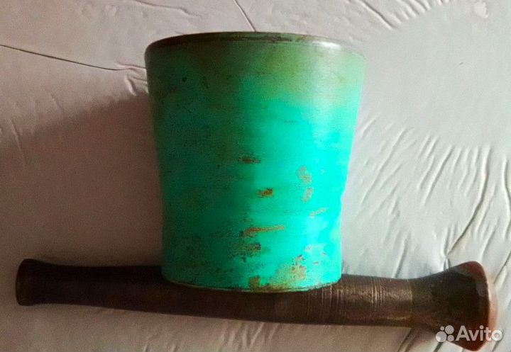 Ступка с пестиком СССР металл