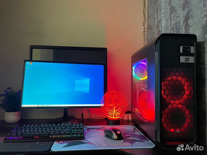 Игровой пк rx580 8gb