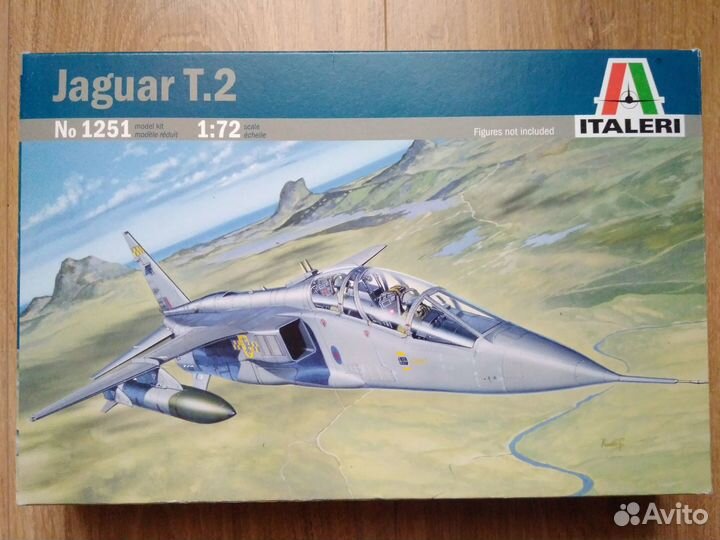 Самолёт Jaguar T.2/E 1/72 Italeri 1251
