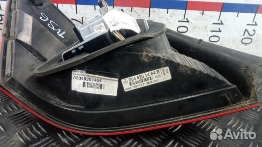 Фонарь задний правый mercedes benz GLK X204 (1VS06MY01)