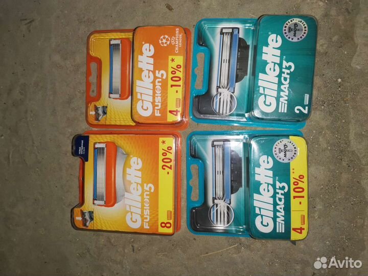 Кассеты на джилет. Оригинал. Возможен обмен