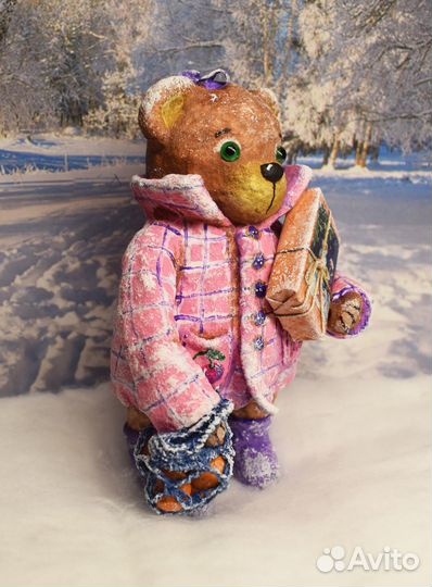 Ватные игрушки Мишки