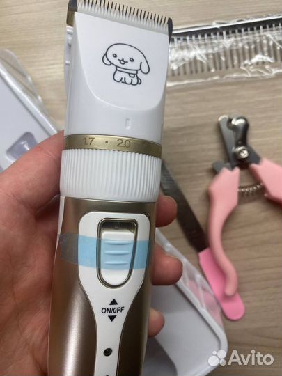 Машинка триммер для стрижки собак и кошек