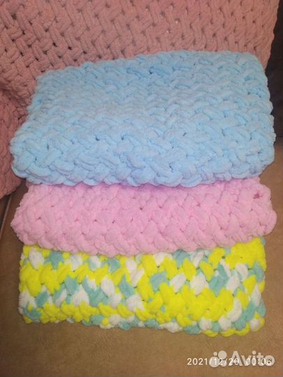 Мягкие пледики для малышей