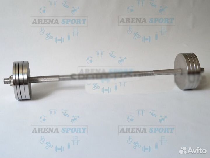 Штанга с блинами