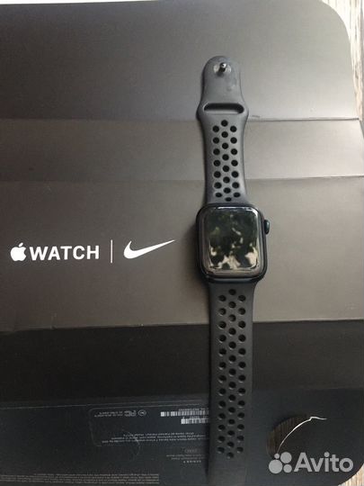 Часы apple watch 7 41 mm nike