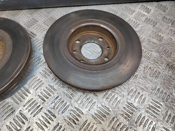 Тормозной диск передний Renault Logan