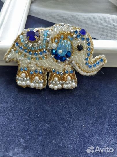 Брошь 'Слоник 