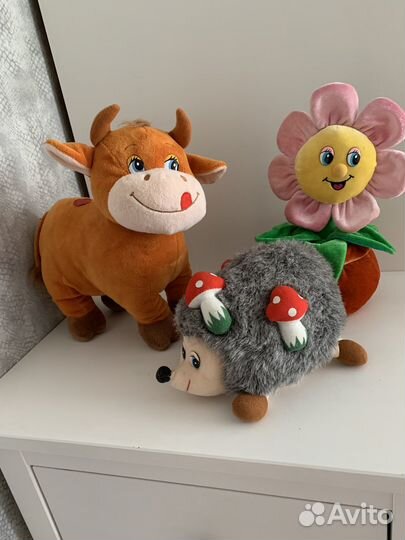 Мягкие музыкальные игрушки