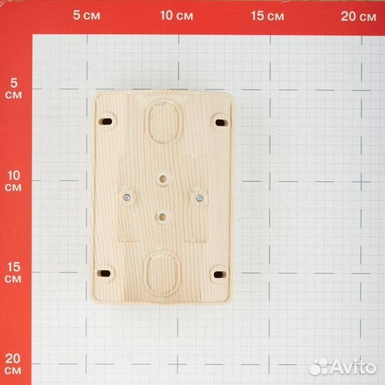 Розетка двойная угловая PA16-108D открытая установ