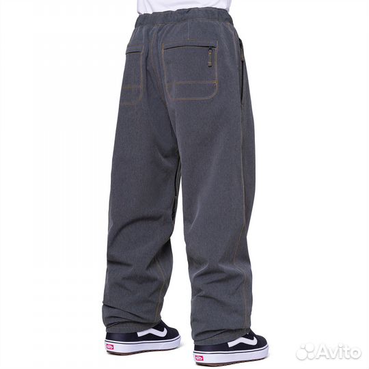 Брюки 686 MNS dojo pant black denim