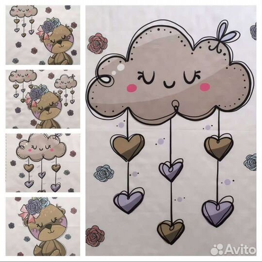 Панели для бортиков в кроватку