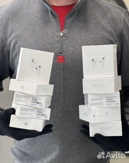 Airpods новые/магазин/чехол/гарантия