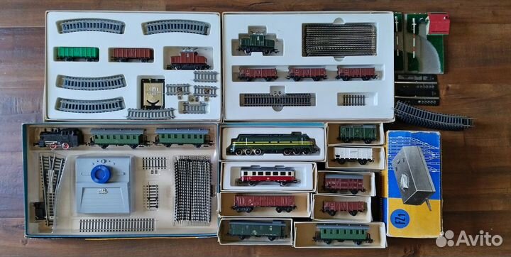 Ж/Д piko 16,5мм большой игровой набор ГДР