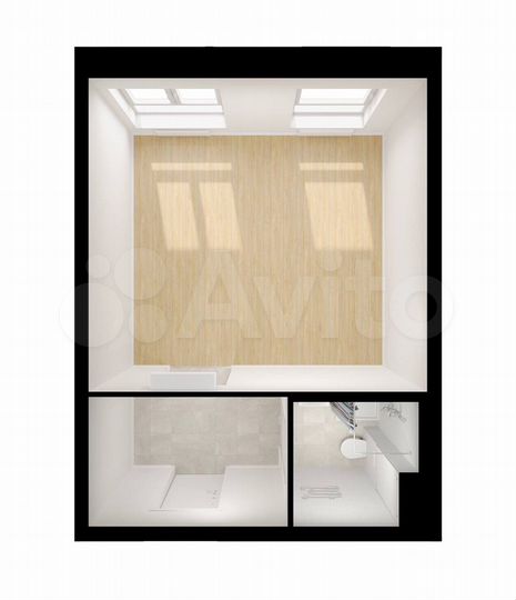 Квартира-студия, 26,9 м², 23/25 эт.