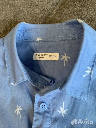 Рубашка для мальчика 122