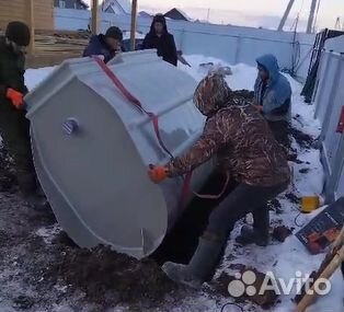 Монтаж септика под ключ