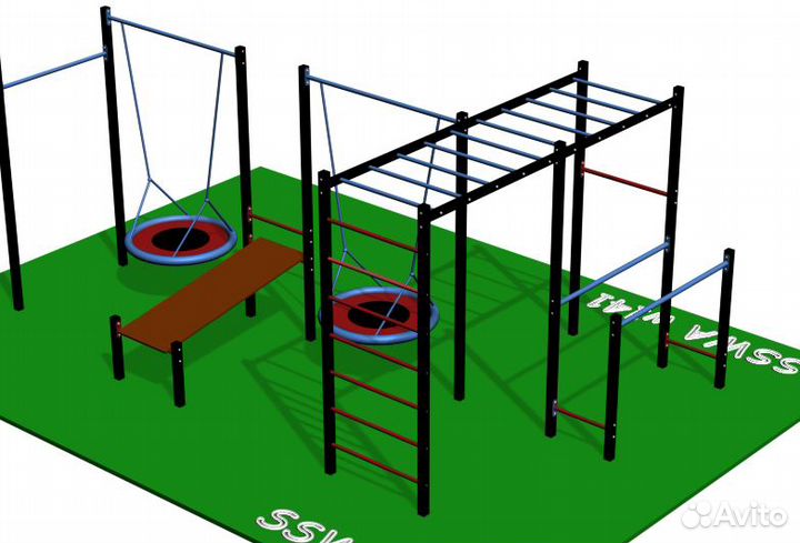 Спорткомплекс уличный Воркаут площадка