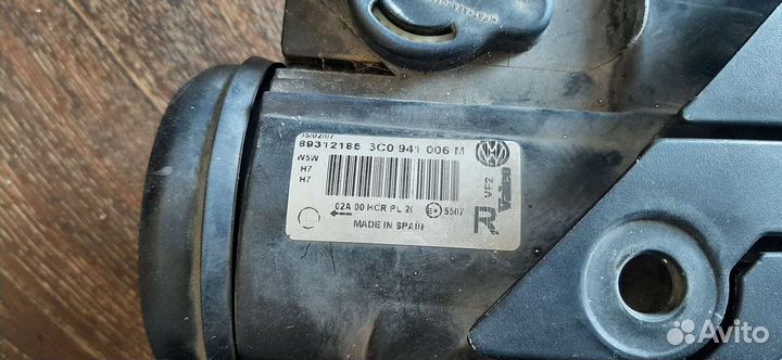 Фара правая+левая vw passat b6 3c0941006m