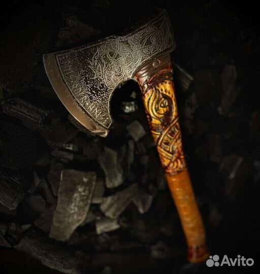 Топор ручной работы кованый