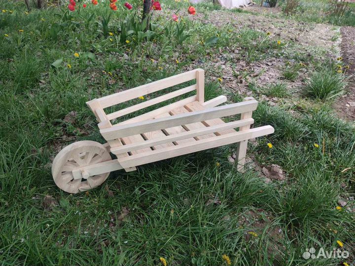 Качели деревянные 