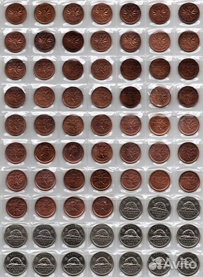 1956-2017/Монеты Канады