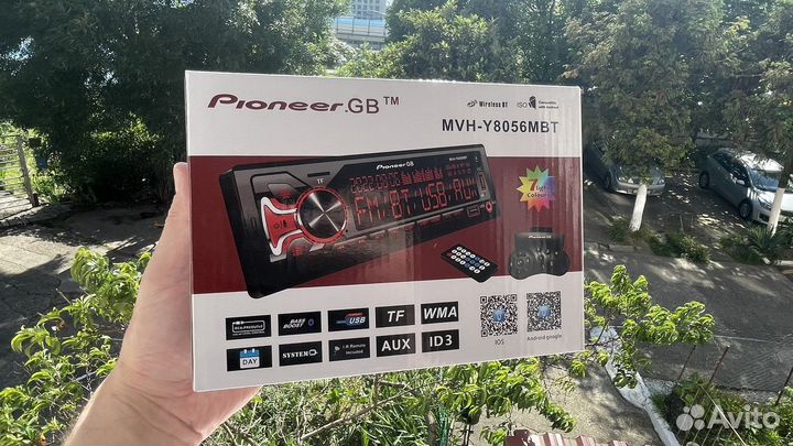 Магнитола Pioneer MVH-Y8056MBT (новая)