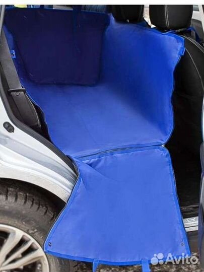 Автогамак для перевозки собак с защитой порогов