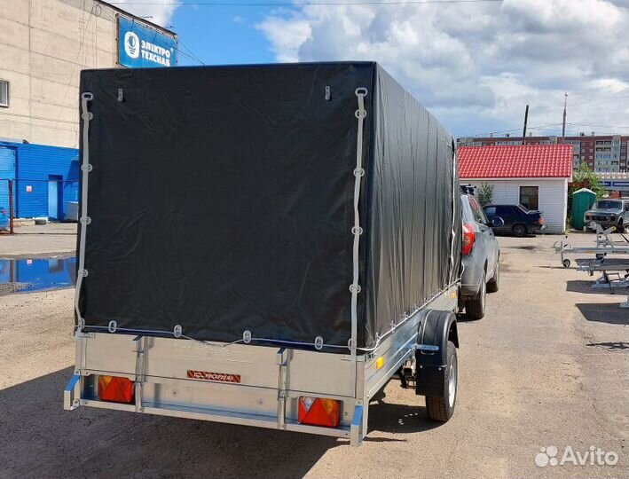 Оцинк. прицеп для л/а 3.5х1.5х1.5 