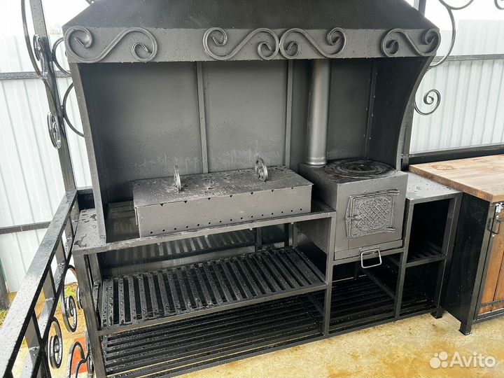 Мангальный комплекс в беседку